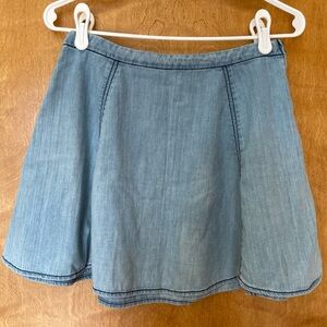 Old Navy Light Blue Skater Skirt
